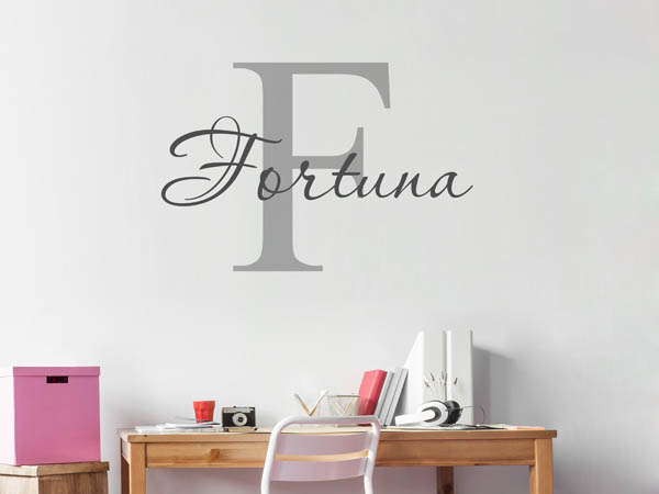 Wandtattoo Fortuna