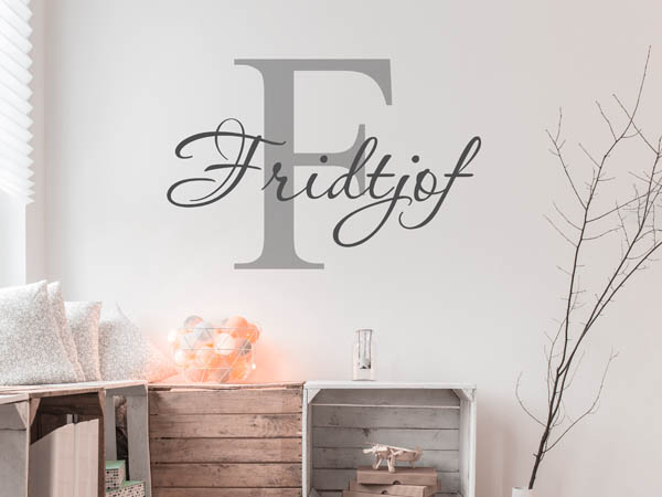 Wandtattoo Fridtjof