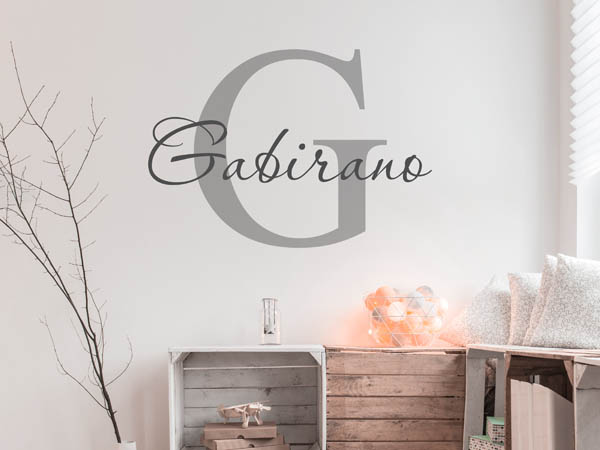 Wandtattoo Gabirano