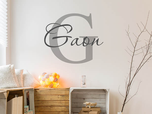 Wandtattoo Gaon