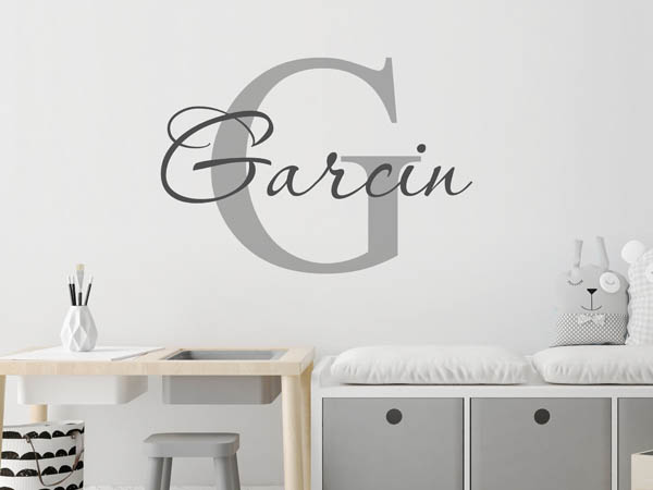 Wandtattoo Garcin