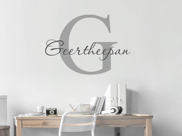 Wandtattoo Geertheepan
