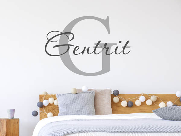 Wandtattoo Gentrit