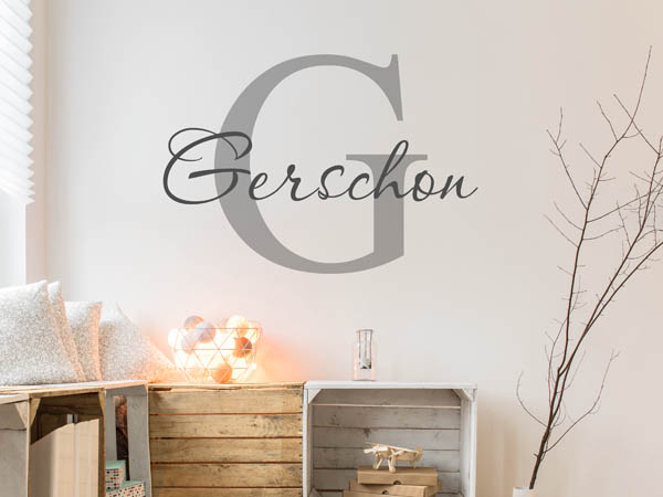 Wandtattoo Gerschon