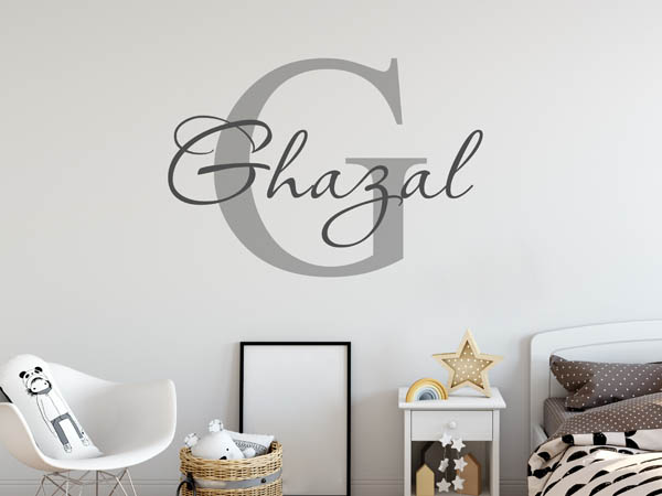 Wandtattoo Ghazal
