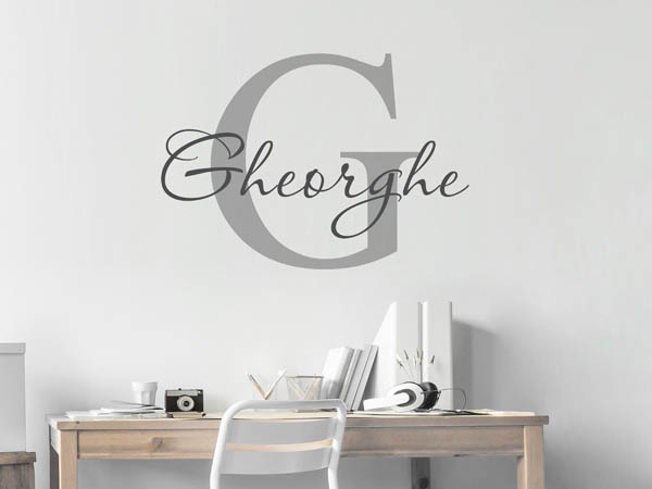 Wandtattoo Gheorghe