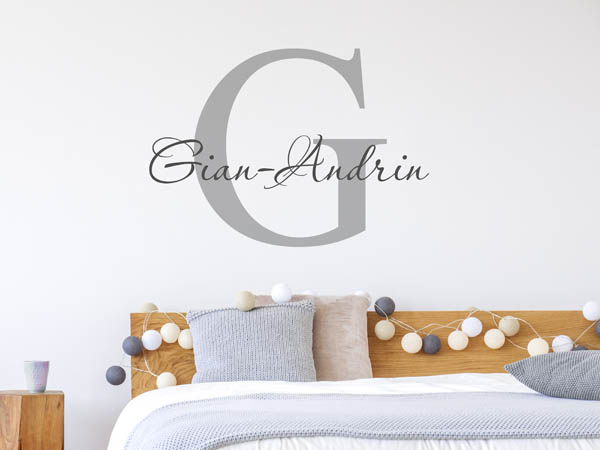 Wandtattoo Gian-Andrin