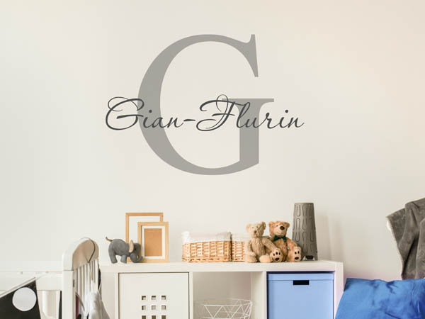 Wandtattoo Gian-Flurin