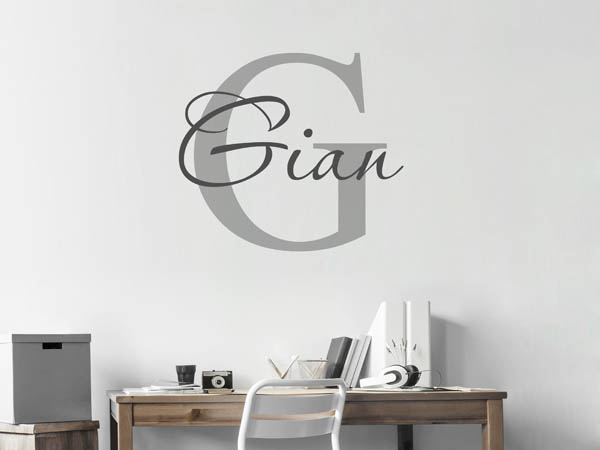 Wandtattoo Gian