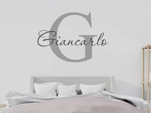 Wandtattoo Giancarlo