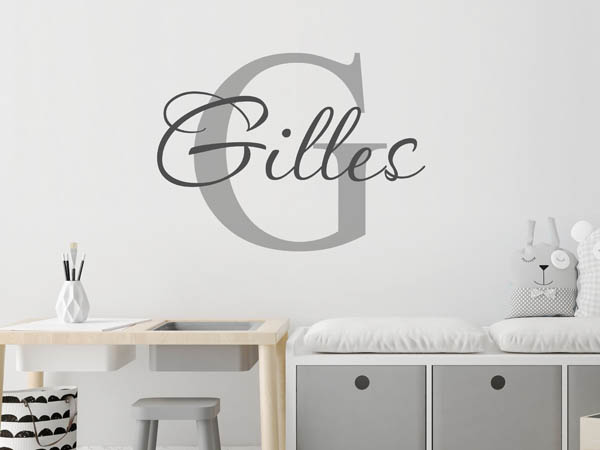Wandtattoo Gilles