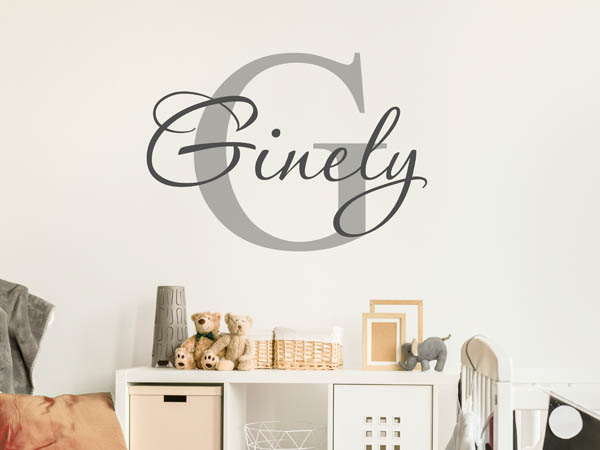 Wandtattoo Ginely