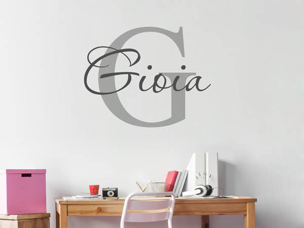 Wandtattoo Gioia
