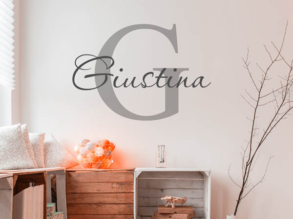 Wandtattoo Giustina