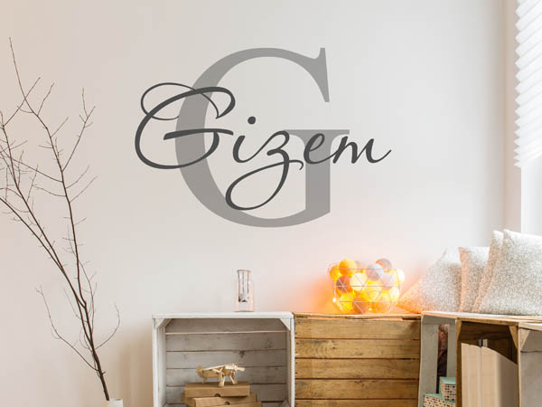 Wandtattoo Gizem