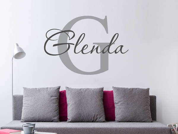 Wandtattoo Glenda