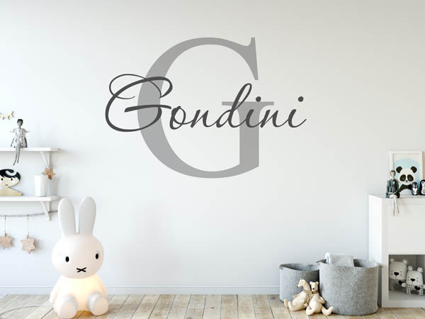Wandtattoo Gondini