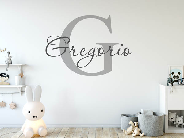 Wandtattoo Gregorio