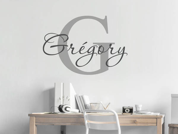 Wandtattoo Grégory