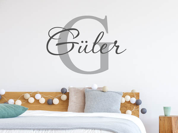 Wandtattoo Güler