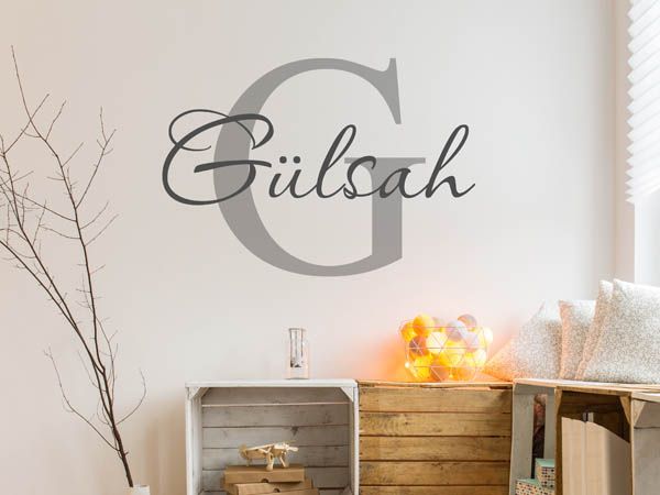 Wandtattoo Gülsah