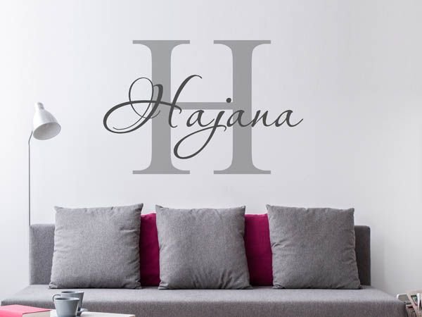 Wandtattoo Hajana