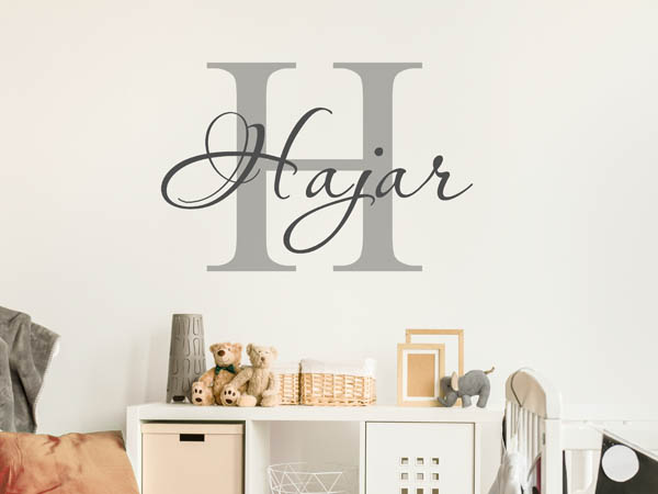 Wandtattoo Hajar