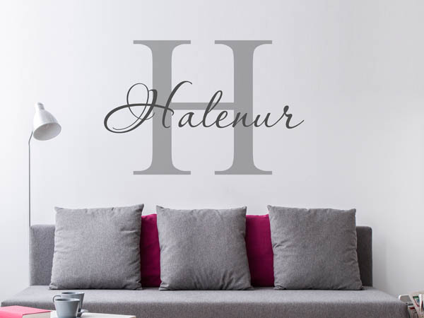 Wandtattoo Halenur