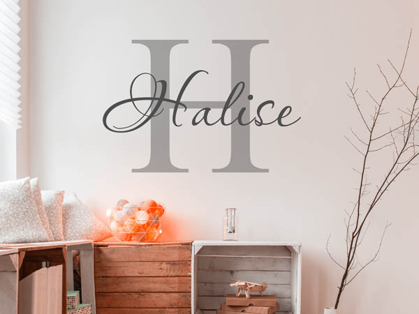 Wandtattoo Halise