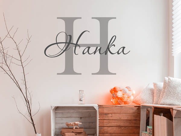 Wandtattoo Hanka