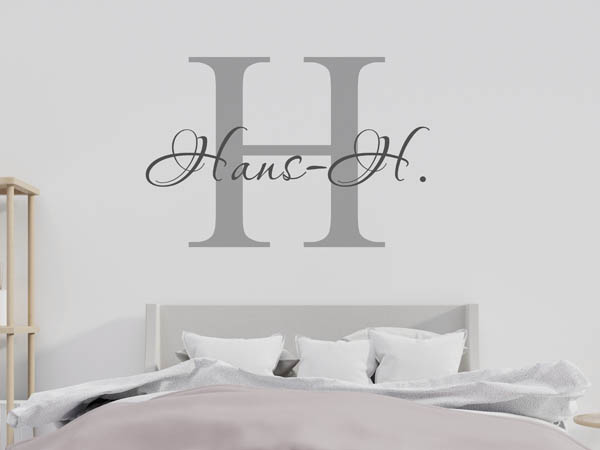 Wandtattoo Hans-H.