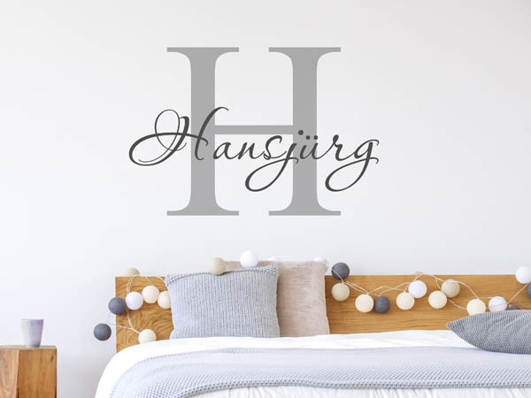 Wandtattoo Hansjürg