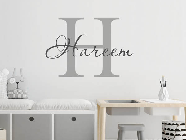 Wandtattoo Hareem