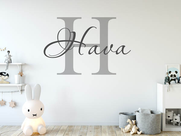 Wandtattoo Hava