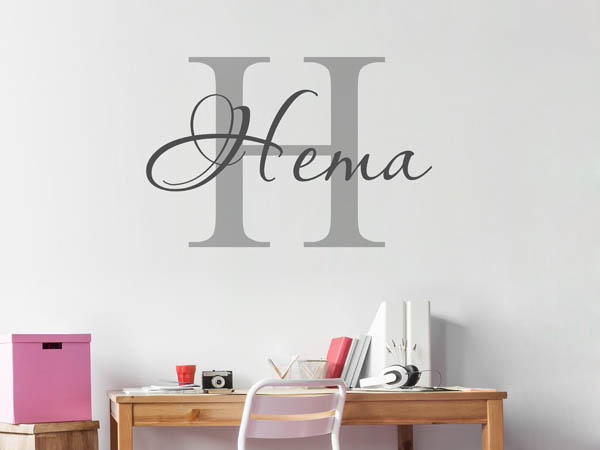 Wandtattoo Hema