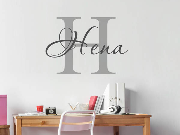 Wandtattoo Hena