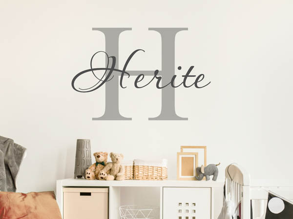 Wandtattoo Herite