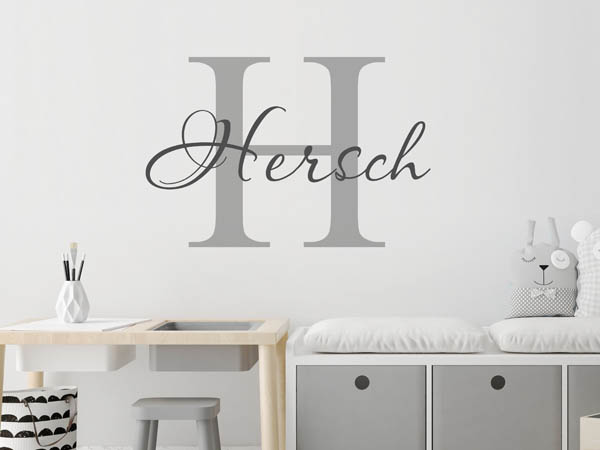 Wandtattoo Hersch