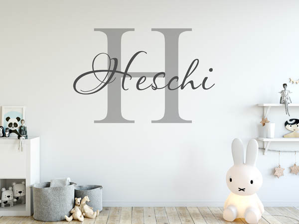 Wandtattoo Heschi