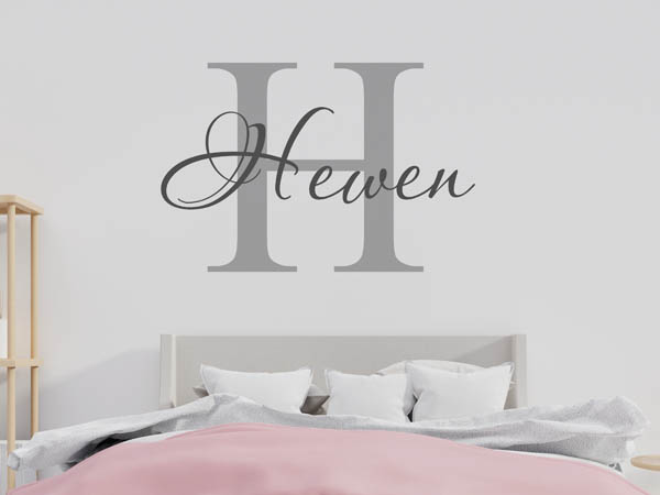 Wandtattoo Hewen