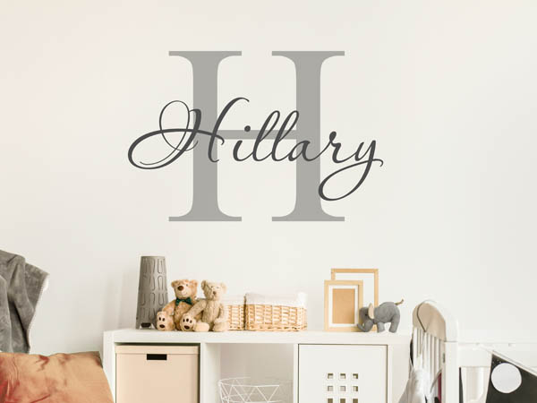 Wandtattoo Hillary