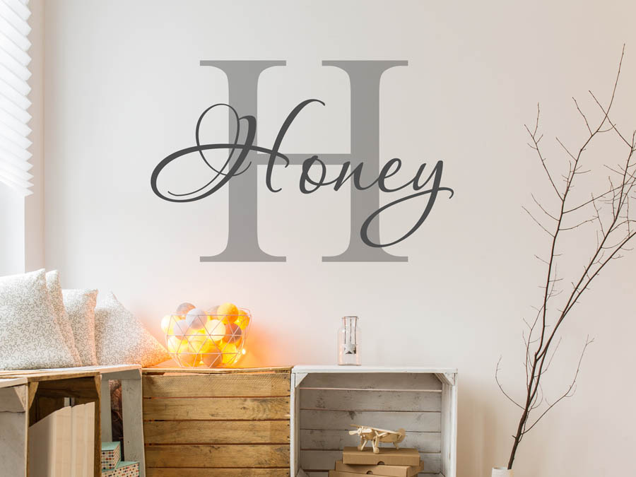 Wandtattoo Honey