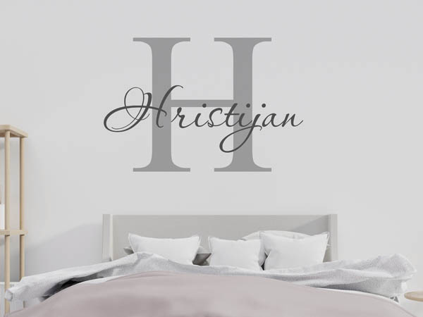 Wandtattoo Hristijan