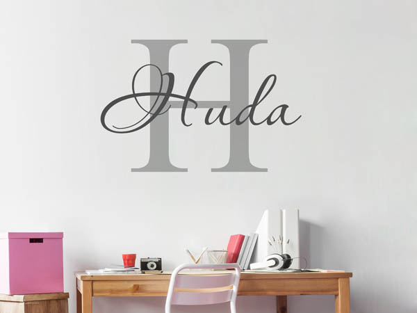 Wandtattoo Huda