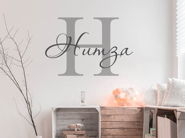 Wandtattoo Humza