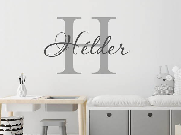 Wandtattoo Hélder