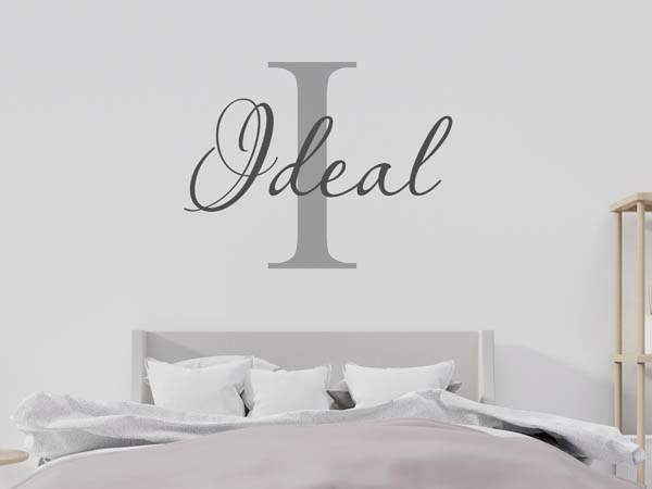 Wandtattoo Ideal