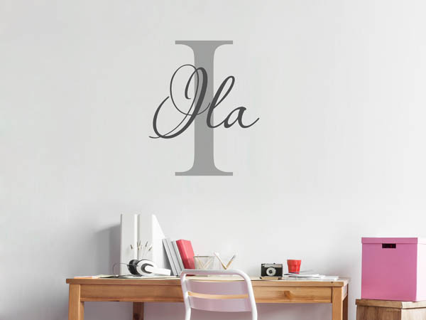 Wandtattoo Ila