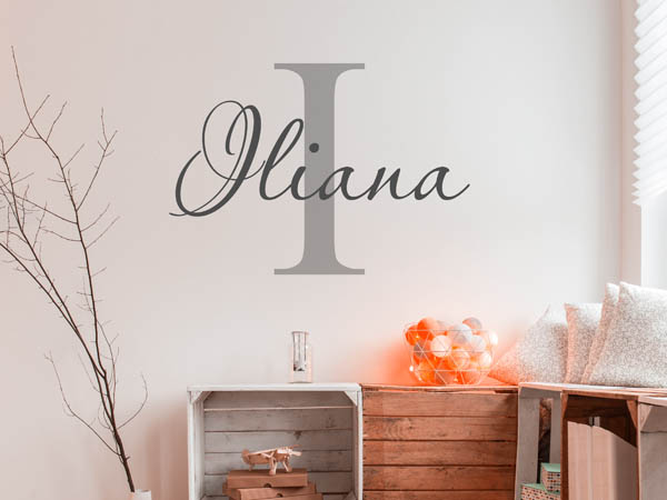 Wandtattoo Iliana