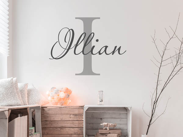 Wandtattoo Illian